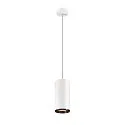 LED Pendel NUMINOS® XL PHASE, 36W, 3000K, 24°, hvid / sort