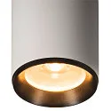 SLV LED Loftlampe NUMINOS® DALI XL, 36W, 2700K, 24°, hvid / sort