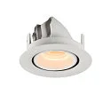 SLV LED Loft Indbygningslampe NUMINOS® GIMBLE XS, 2700K, 55°, hvid