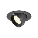 LED Loft Indbygningslampe NUMINOS® GIMBLE XS, 4000K, 20°, sort