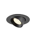 SLV LED Loft Indbygningslampe NUMINOS® GIMBLE XS, 4000K, 20°, sort