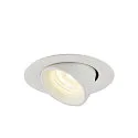 SLV LED Loft Indbygningslampe NUMINOS® GIMBLE XS, 4000K, 20°, hvid