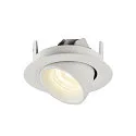 SLV LED Loft Indbygningslampe NUMINOS® GIMBLE XS, 4000K, 40°, hvid