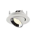 SLV LED Loft Indbygningslampe NUMINOS® GIMBLE XS, 4000K, 40°, hvid/chrom