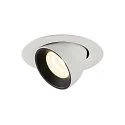LED Loft Indbygningslampe NUMINOS® GIMBLE XS, 4000K, 55°, hvid/sort