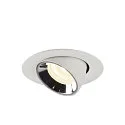 SLV LED Loft Indbygningslampe NUMINOS® GIMBLE XS, 4000K, 55°, hvid/chrom