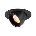 LED Loft Indbygningslampe NUMINOS® GIMBLE S, 2700K, 55°, sort