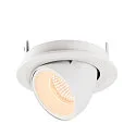 SLV LED Loft Indbygningslampe NUMINOS® GIMBLE S, 2700K, 40°, hvid