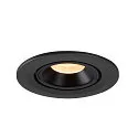 SLV LED Loft Indbygningslampe NUMINOS® GIMBLE S, 3000K, 40°, sort