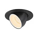 LED Loft Indbygningslampe NUMINOS® GIMBLE S, 3000K, 40°, sort/hvid