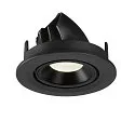 SLV LED Loft Indbygningslampe NUMINOS® GIMBLE S, 4000K, 40°, sort