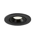 SLV LED Loft Indbygningslampe NUMINOS® GIMBLE S, 4000K, 40°, sort