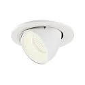 LED Loft Indbygningslampe NUMINOS® GIMBLE S, 4000K, 20°, hvid