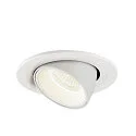 SLV LED Loft Indbygningslampe NUMINOS® GIMBLE S, 4000K, 40°, hvid