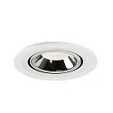 SLV LED Loft Indbygningslampe NUMINOS® GIMBLE S, 4000K, 40°, hvid/chrom