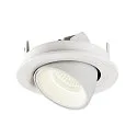 SLV LED Loft Indbygningslampe NUMINOS® GIMBLE S, 4000K, 55°, hvid