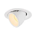 LED Loft Indbygningslampe NUMINOS® GIMBLE M, 3000K, 55°, hvid