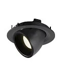 SLV LED Loft Indbygningslampe NUMINOS® GIMBLE M, 4000K, 20°, sort