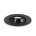 SLV LED Loft Indbygningslampe NUMINOS® GIMBLE M, 4000K, 20°, sort