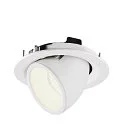 LED Loft Indbygningslampe NUMINOS® GIMBLE M, 4000K, 20°, sort