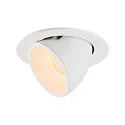 LED Loft Indbygningslampe NUMINOS® GIMBLE L, 2700K, 55°, hvid