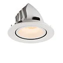 SLV LED Loft Indbygningslampe NUMINOS® GIMBLE L, 2700K, 55°, hvid
