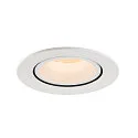 SLV LED Loft Indbygningslampe NUMINOS® GIMBLE L, 2700K, 55°, hvid