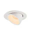 SLV LED Loft Indbygningslampe NUMINOS® GIMBLE L, 2700K, 55°, hvid
