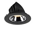 SLV LED Loft Indbygningslampe NUMINOS® GIMBLE L, 3000K, 20°, sort/chrom