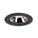 SLV LED Loft Indbygningslampe NUMINOS® GIMBLE L, 3000K, 20°, sort/chrom