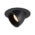 LED Loft Indbygningslampe NUMINOS® GIMBLE L, 3000K, 40°, sort