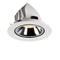 SLV LED Loft Indbygningslampe NUMINOS® GIMBLE L, 3000K, 40°, hvid/chrom