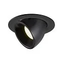 LED Loft Indbygningslampe NUMINOS® GIMBLE L, 4000K, 40°, sort
