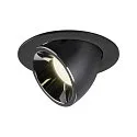 LED Loft Indbygningslampe NUMINOS® GIMBLE L, 4000K, 55°, sort/chrom