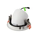 SLV LED Ceiling recessed luminaire NUMINOS® GIMBLE L, 4000K, 20°, white/chrome