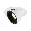 LED Loft Indbygningslampe NUMINOS® GIMBLE L, 4000K, 40°, hvid/sort