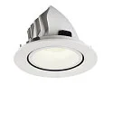SLV LED Loft Indbygningslampe NUMINOS® GIMBLE L, 4000K, 55°, hvid