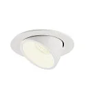 SLV LED Loft Indbygningslampe NUMINOS® GIMBLE L, 4000K, 55°, hvid