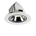 SLV LED Loft Indbygningslampe NUMINOS® GIMBLE L, 4000K, 55°, hvid/chrom