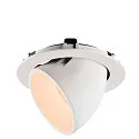SLV LED Loft Indbygningslampe NUMINOS® GIMBLE XL, 2700K, 20°, hvid