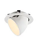 SLV LED Loft Indbygningslampe NUMINOS® GIMBLE XL, 3000K, 20°, hvid