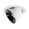LED Loft Indbygningslampe NUMINOS® GIMBLE XL, 3000K, 55°, hvid/chrom