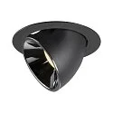 LED Loft Indbygningslampe NUMINOS® GIMBLE XL, 4000K, 55°, sort/chrom