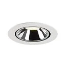SLV LED Loft Indbygningslampe NUMINOS® GIMBLE XL, 4000K, 40°, hvid/chrom