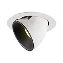 LED Loft Indbygningslampe NUMINOS® GIMBLE XL, 4000K, 55°, hvid/sort