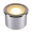 LED Gulvindbygningslampe DASAR FLAT 120 EL, 7W, 4000K, rustfrit stål