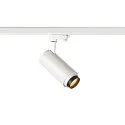 SLV LED 3-phase spot NUMINOS® ZOOM M PHASE, 20W, 2700K, 15°, white