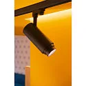 SLV LED 3-faset spot NUMINOS® ZOOM M PHASE, 20W, 4000K, 15°, sort