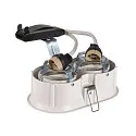 SLV Loft Indbygningslampe HORN dobbelt QPAR51, 25W, hvid
