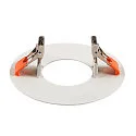 SLV Montering ramme til NUMINOS® XS, 160/70mm, rund, hvid